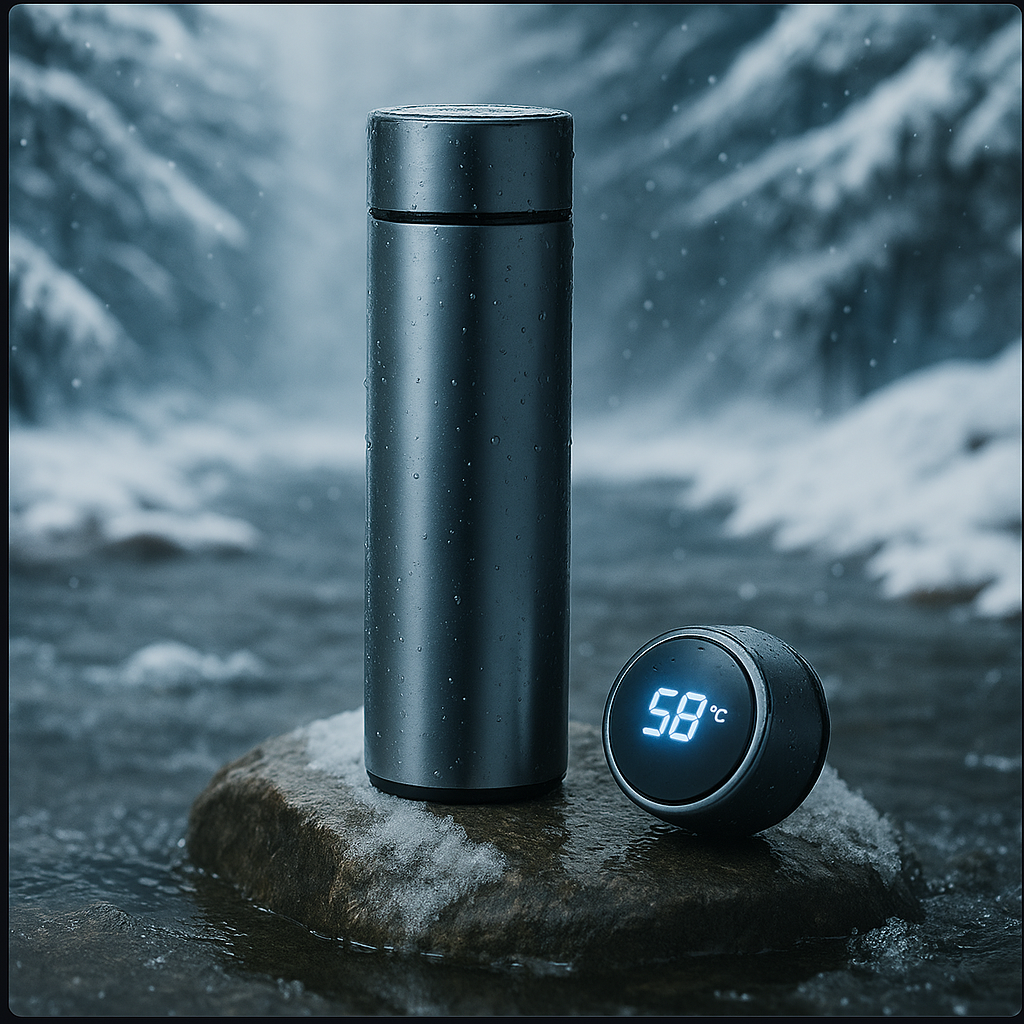 SmarterMug SenseBottle™ – inteligentna butelka z wyświetlaczem temperatury